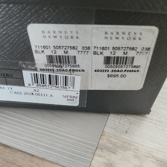 Prada Men's Gray and Black Slip-On Sneakers - Picture 2 of 7